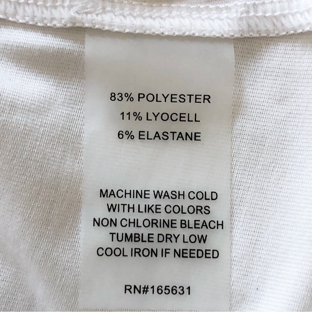 Johnny Was Calme Racerback Tank Top White XS - Picture 8 of 8